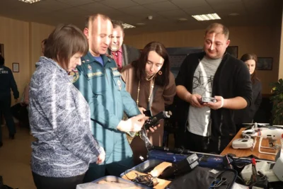 Фото 5. В МЧС поблагодарили орловских журналистов за работу