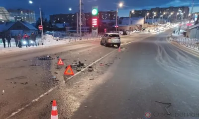 В аварии под Орлом пострадали два человека