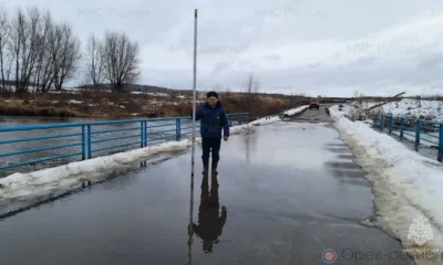 На Орловщине подтоплены шесть низководных мостов