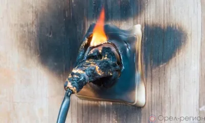 В Орле из-за пожара эвакуировали 20 человек