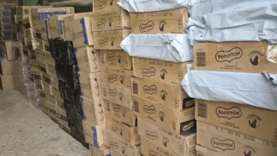 Фото 3. Представители орловского вуза и добровольцы отправили груз в зону СВО