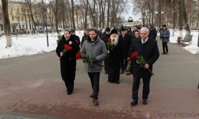 В Орле сегодня отметили День Неизвестного Солдата