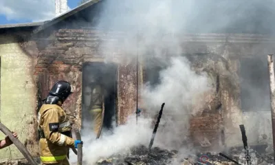 В результате пожара в Ливенском районе погиб 53-летний мужчина