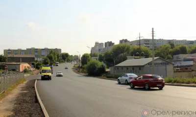 В Орле в этом году было запланировано привести в порядок десять дорог протяжённостью 14,1 км