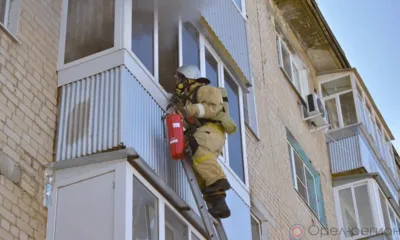 Упавший на балкон окурок стал причиной пожара в орловской многоэтажке