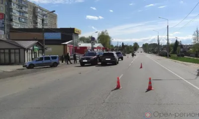 В тройном ДТП под Орлом пострадала четырёхлетняя девочка