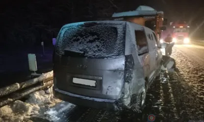 На орловской трассе в тройном ДТП пострадала женщина