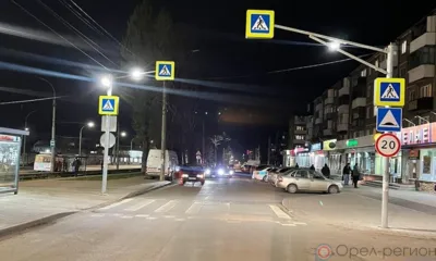 В Орле ВАЗ сбил 68-летнего пенсионера рядом с переходом