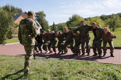 Фото 1. Завершился межвузовский военно-патриотический слёт «Орловский форпост»