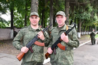 Фото 4. Ряды защитников орловского неба пополнились новыми добровольцами
