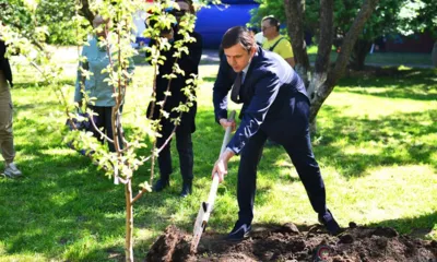 Андрей Клычков принял участие в закладке «Сада добрых дел»
