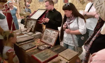 В Орле сегодня открылась уникальная выставка старинной церковной утвари