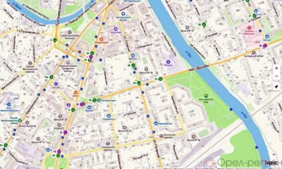 Общественный транспорт Орла теперь виден на Яндекс.Картах