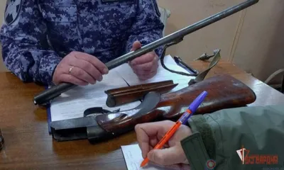 Новости Росгвардии: Орловцы выплатили более 450 тысяч рублей за нарушения в сфере оборота оружия