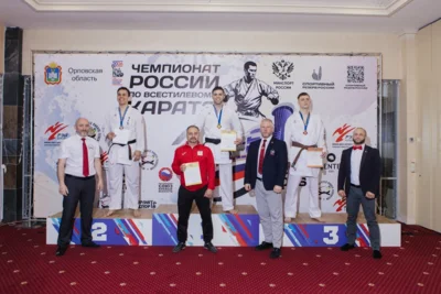 Фото 3. Две медали выиграли орловцы на домашнем чемпионате России по всестилевому карате