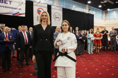 Фото 4. Две медали выиграли орловцы на домашнем чемпионате России по всестилевому карате