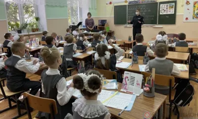 Мценские полицейские встретились с первоклассниками