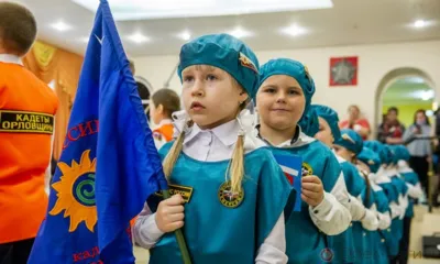 14 пятиклассников орловской школы №2 пополнили ряды кадет-спасателей