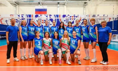 Орловчанки стартуют в Первой лиге первенства России по волейболу