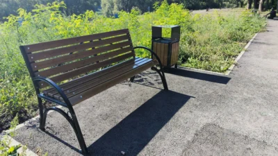 Фото 2. В Ливнах завершается третий этап благоустройства Комсомольского парка