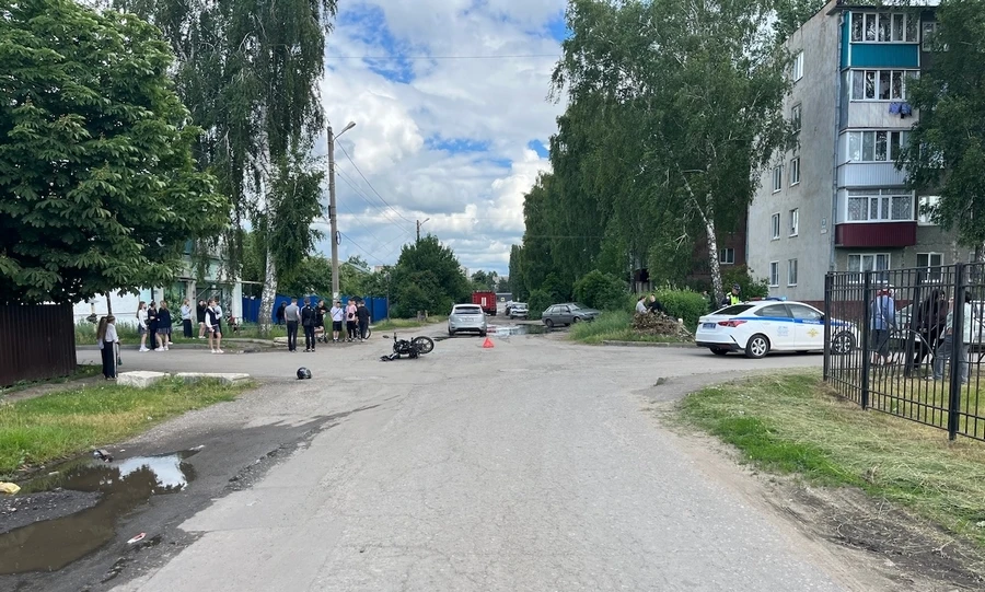 В Ливнах 14-летний подросток на мопеде попал в ДТП