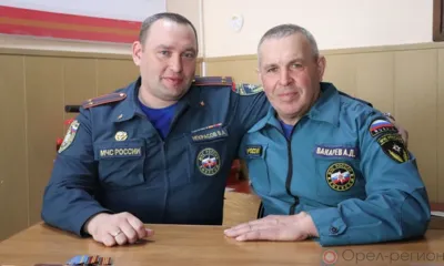 Сегодня работники пожарной охраны Орловщины принимают поздравления