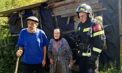 Орловские пожарные спасли 90-летнюю пенсионерку