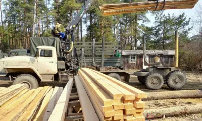 Из Орла на Луганское направление отправлена очередная партия пиломатериалов