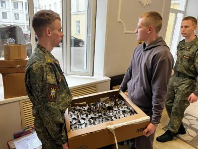 Фото 4. Орловский вуз отправил крупную гуманитарную партию на курское направление