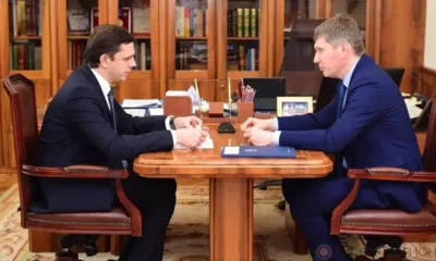 Губернатор Орловской области провёл рабочую встречу с Максимом Решетниковым