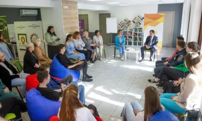 В Орле Андрей Клычков встретился с победителями регионального конкурса «Портрет волонтёра»