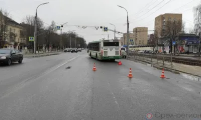 В Орле 90-летний пенсионер пострадал в ДТП