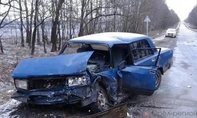 В Орловской области пьяный водитель стал виновником аварии с пятью пострадавшими