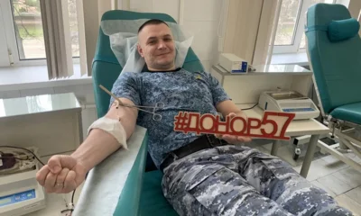 Орловские приставы пополнили банк донорской крови