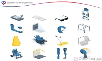 Орловцы в 2023 году купили более 60 тысяч технических средств реабилитации