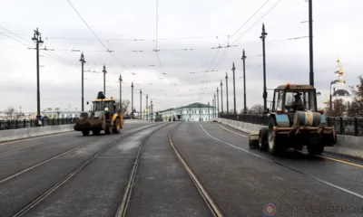В Орле Красный мост откроют для пешеходов раньше 30 ноября