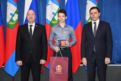 Орловцы получили награды за добросовестный труд на благо страны и малой родины