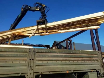 Фото 3. Из Орла для российских военнослужащих отправлена партия пиломатериала