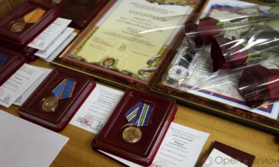 В УМВД Орловской области отметили лучших полицейских