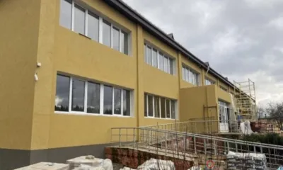 Продолжается капремонт поликлиники Новодеревеньковской ЦРБ