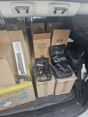 Фото 5. Очередной груз отправлен российским военным из Орла