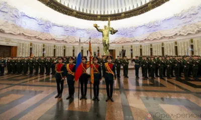 Орловские новобранцы стали солдатами Преображенского полка