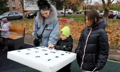 Фото 4. На набережной Дубровинского в Орле открыли детскую инклюзивную площадку