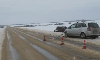 В ДТП в Орловской области один человек погиб и пятеро пострадали