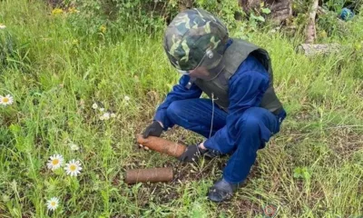 На Орловщине за сутки обезвредили 8 артснарядов и мин времён ВОВ