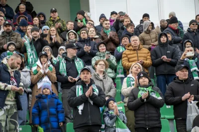 Фото 6. ФК «Орёл» в первом домашнем матче сезона сыграл вничью с главным фаворитом первенства