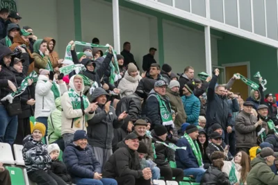 Фото 16. ФК «Орёл» в первом домашнем матче сезона сыграл вничью с главным фаворитом первенства
