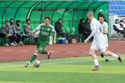Фото 17. ФК «Орёл» в первом домашнем матче сезона сыграл вничью с главным фаворитом первенства