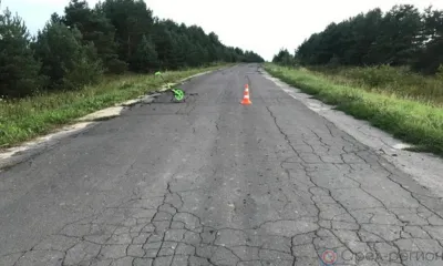 На автодороге под Орлом мужчина упал с мотоблока