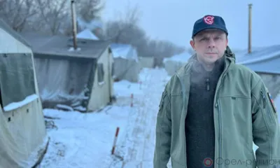 Губернатор Орловской области выехал к бойцам в район Херсона